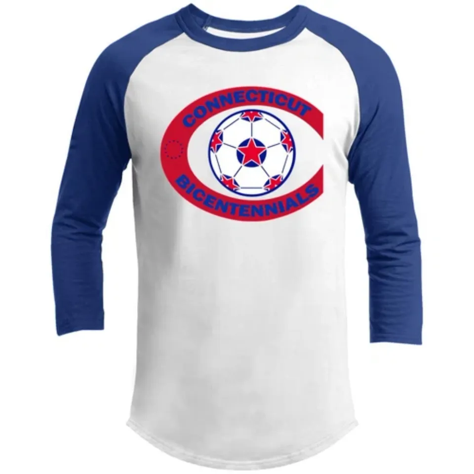 Connecticut Bicentennials Raglan Shirt Franchise NASL Soccer