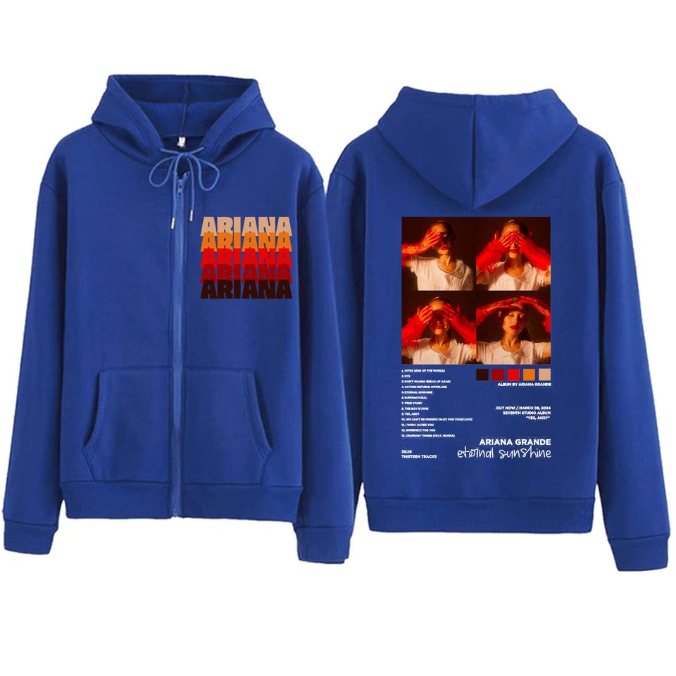 Ariana Eternal Sunshine Zipper Hoodie