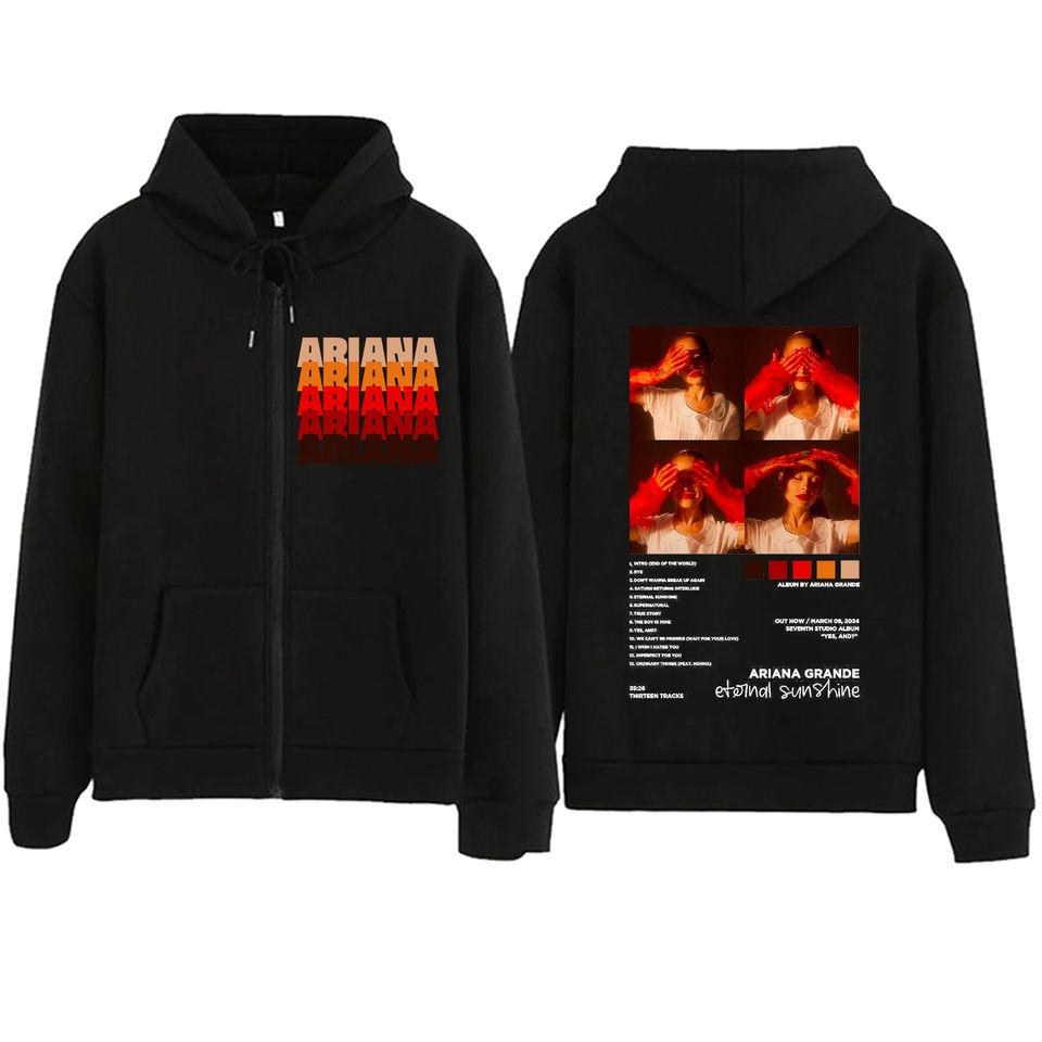 Ariana Eternal Sunshine Zipper Hoodie