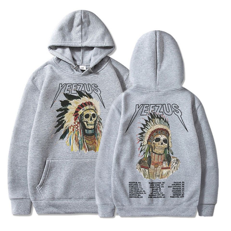 Kanye West Yeezus God Wants You Double Sided Hoodie
