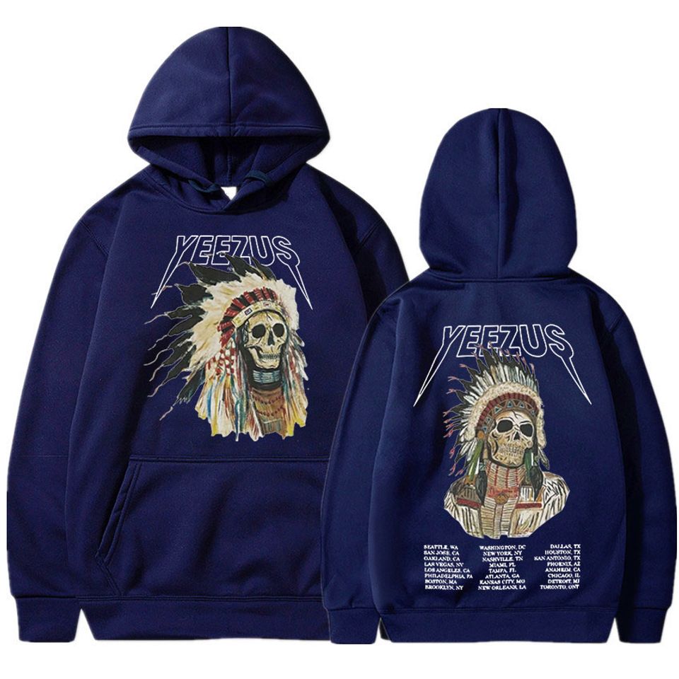 Kanye West Yeezus God Wants You Double Sided Hoodie