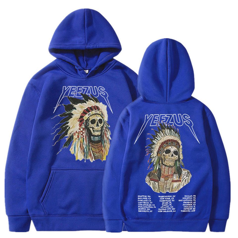 Kanye West Yeezus God Wants You Double Sided Hoodie