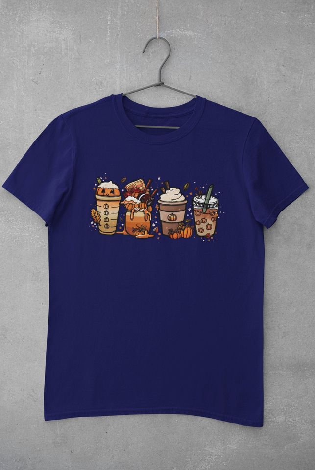 fall coffee Sweater, coffee Shirt, pumpkin spice, pumpkin spiced latte, Fall Crewneck