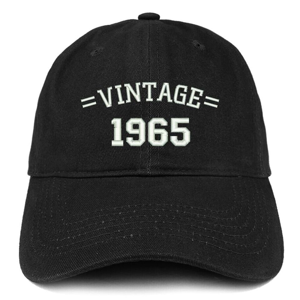 Stitchfy Vintage 1965 Birthday Baseball Cap