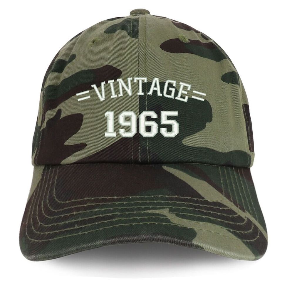 Stitchfy Vintage 1965 Birthday Baseball Cap