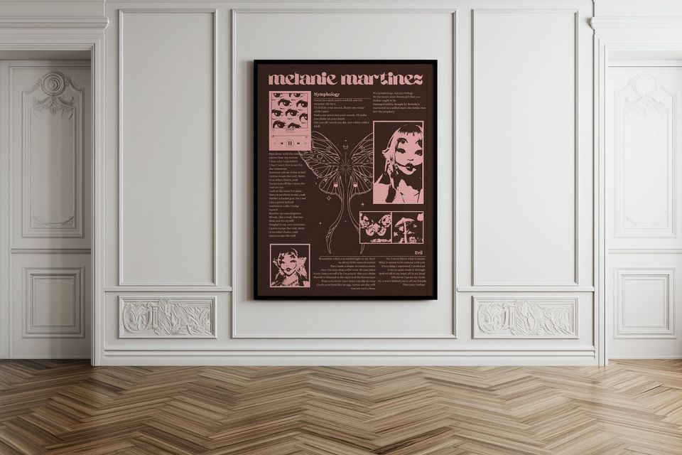 Melanie Martinez Poster Canvas Art | Art Poster | Crybaby Poster