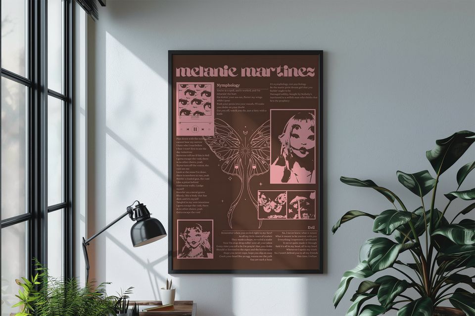 Melanie Martinez Poster Canvas Art | Art Poster | Crybaby Poster