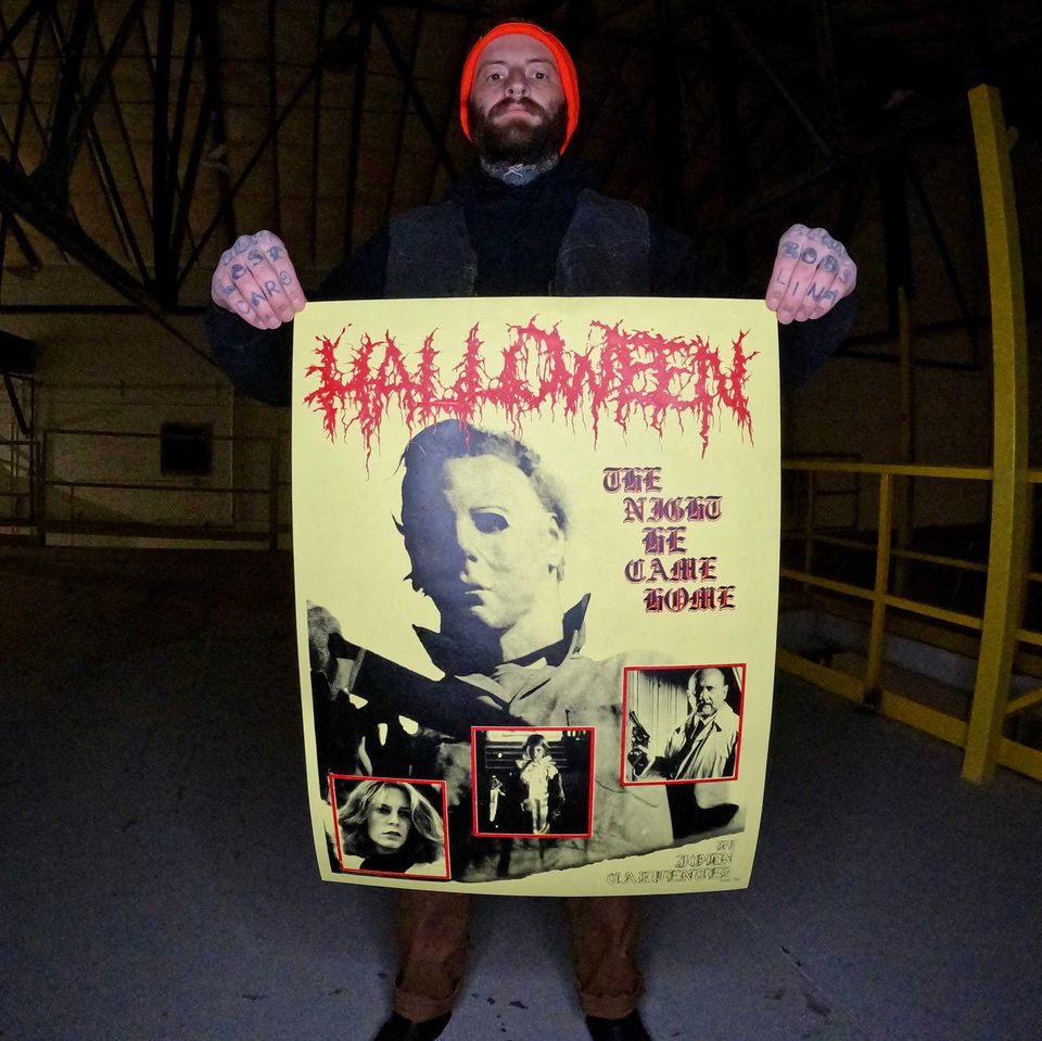 Halloween 1978 Hand Printed Poster