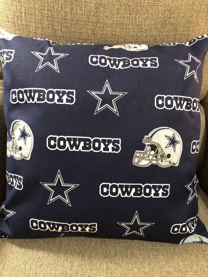 Dallas Cowboys throw pillow