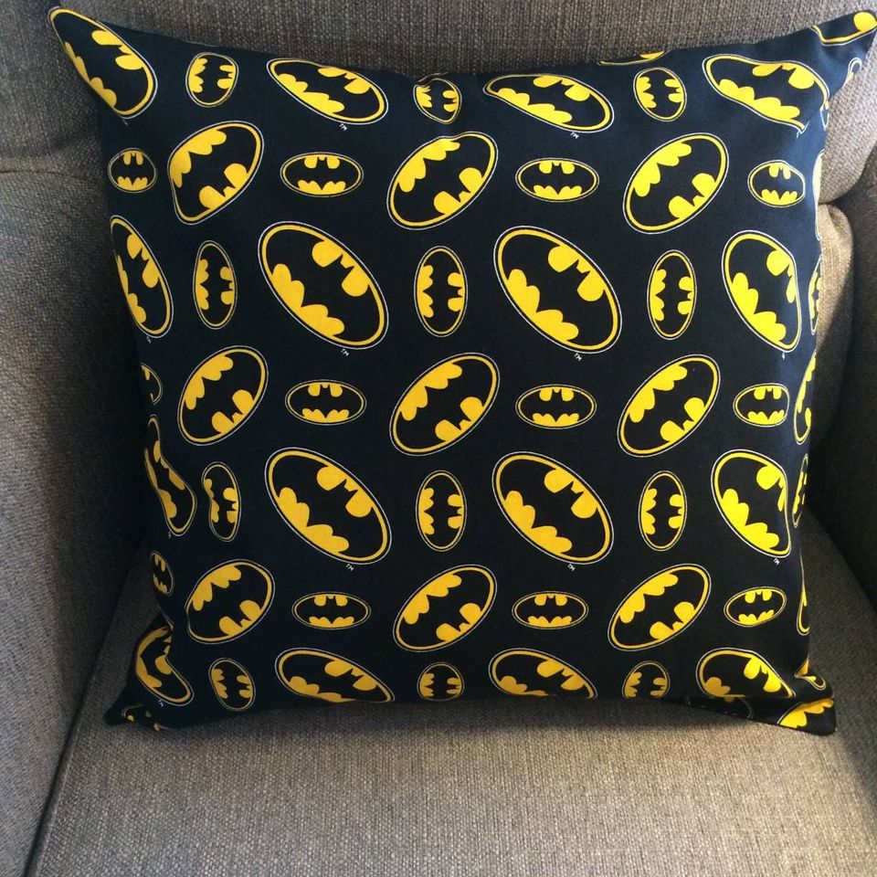 Batman throw pillow