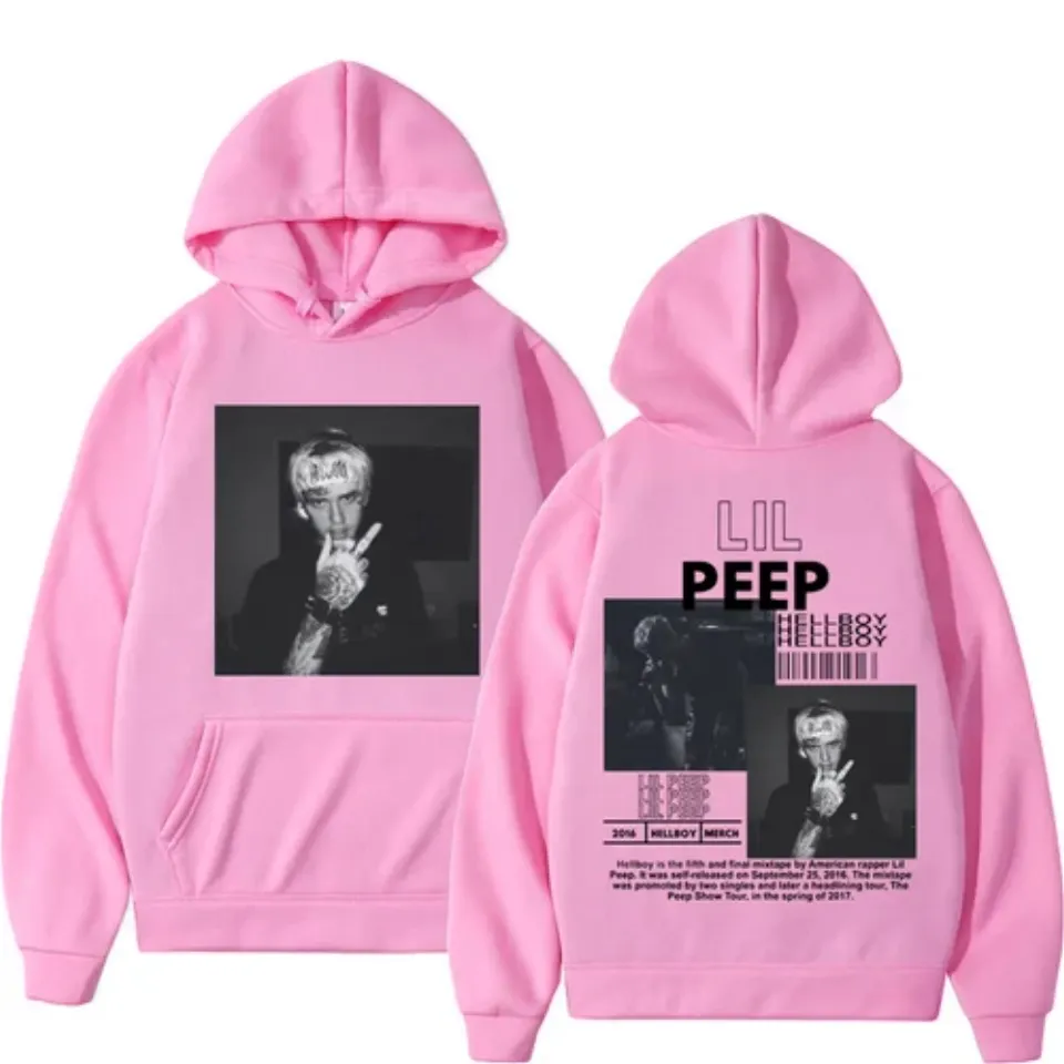 Hip Hop Rapper Lil Peep Graphic Hoodie High Quality Fashion Pullovers