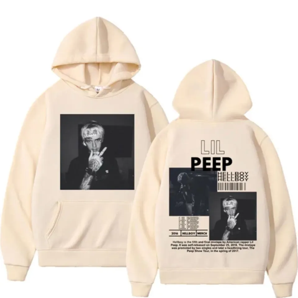 Hip Hop Rapper Lil Peep Graphic Hoodie High Quality Fashion Pullovers