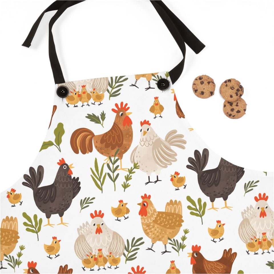 Chicken Art Apron (AOP)