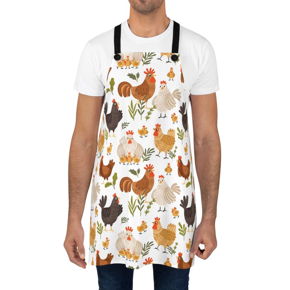 Chicken Art Apron (AOP)