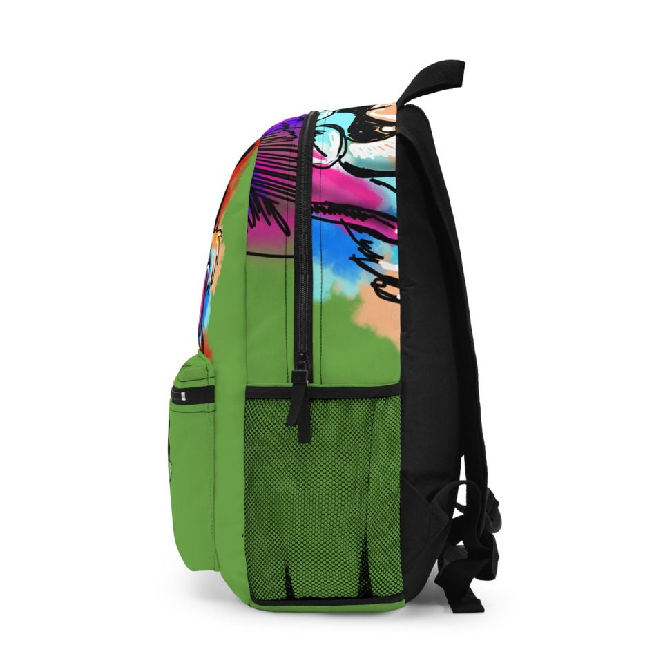 Hand-Drawn Cartoon Kids Backpack