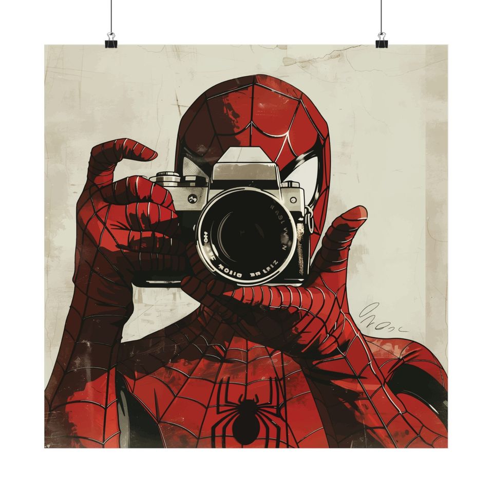 Spider-Man Themed Poster