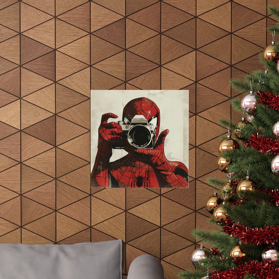 Spider-Man Themed Poster