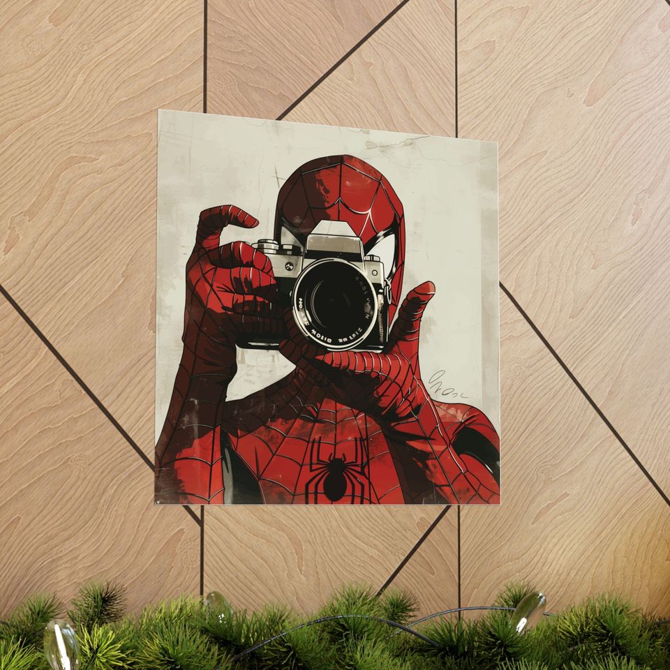 Spider-Man Themed Poster