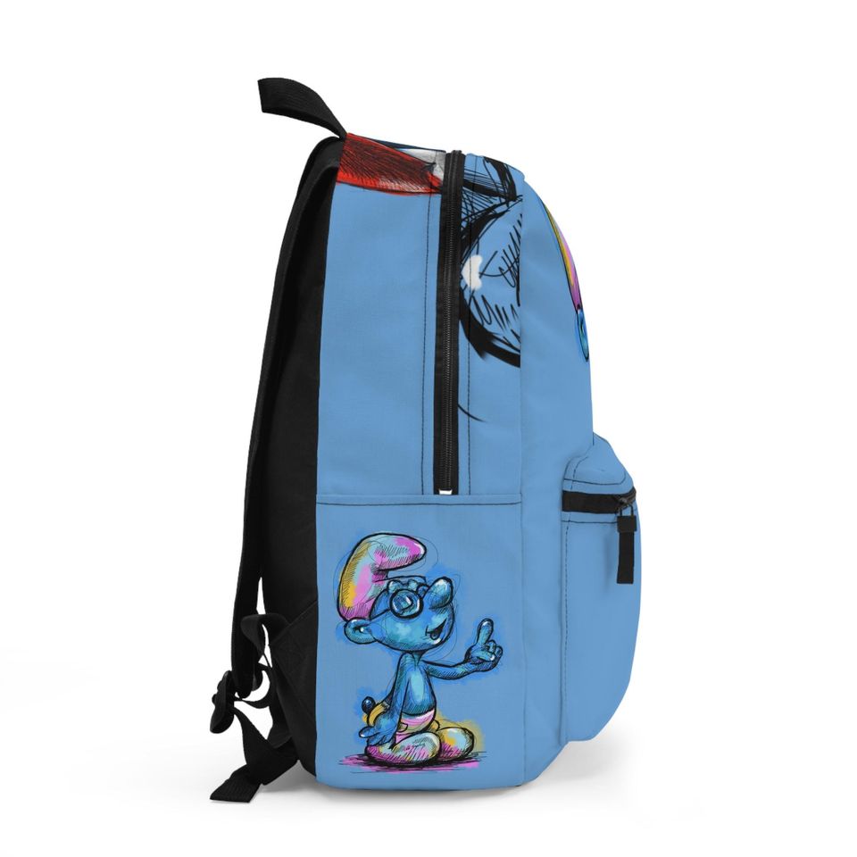 Fun & Colorful Cartoon Character Backpack for School