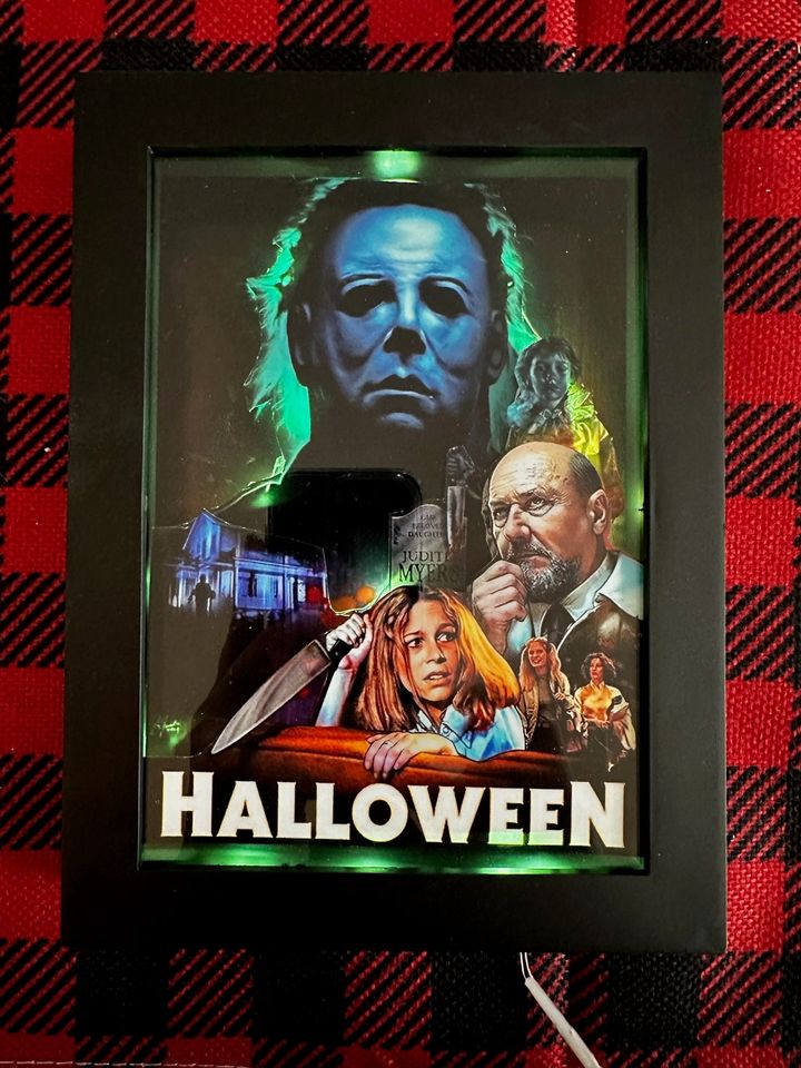 Halloween 3D shadowboxes/Michael Myers