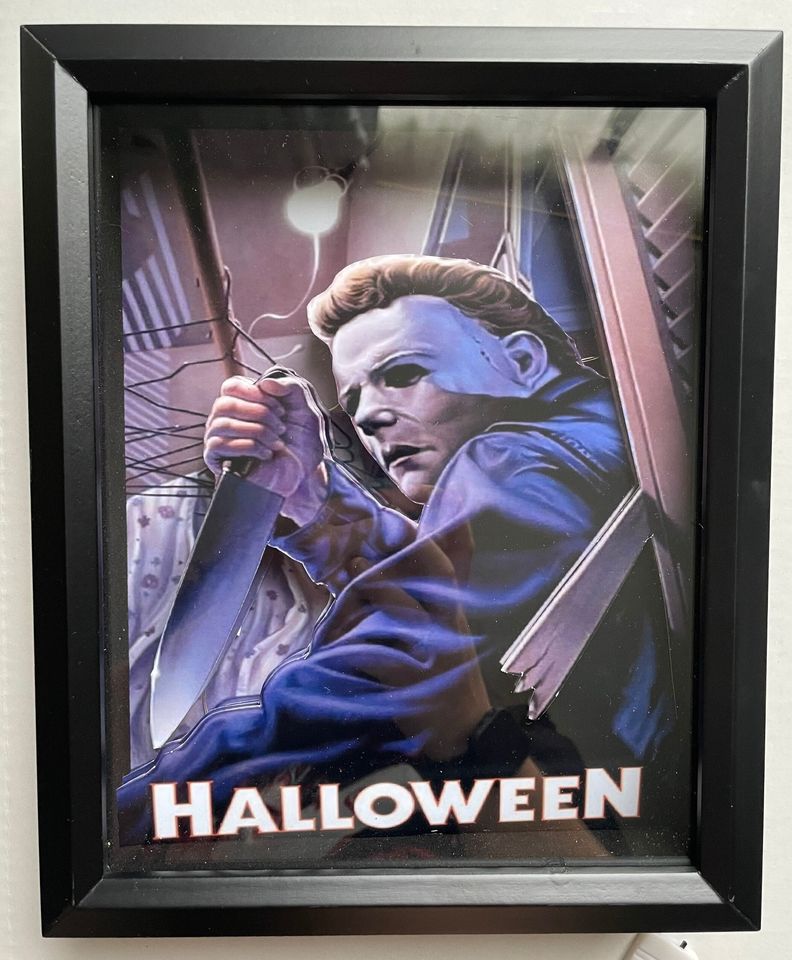 Halloween 3D shadowboxes/Michael Myers