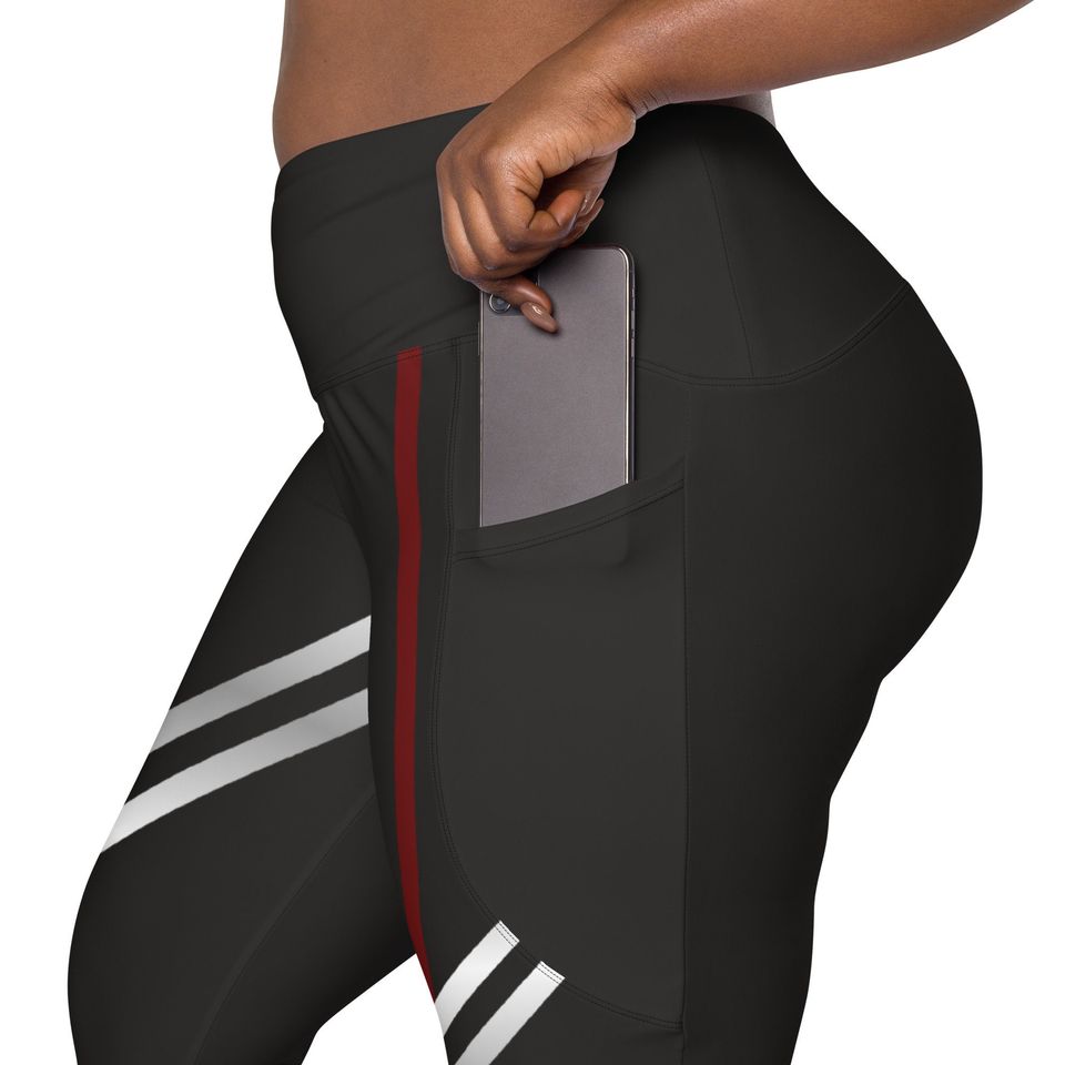 Scarlet Enchantress Leggings with pockets