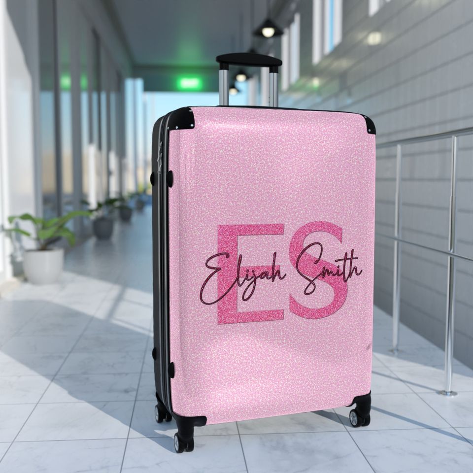 Custom Barbie Suitcase, Custom Barbie Luggage, Travel Bag