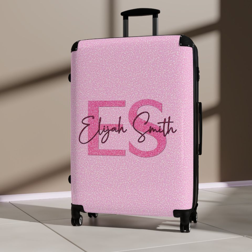 Custom Barbie Suitcase, Custom Barbie Luggage, Travel Bag