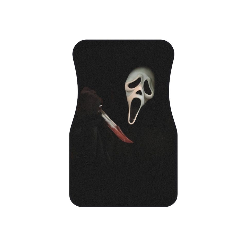 Ghost Car Floor Mats | Horror Car Mats | Halloween Car Mats | Car Decoration