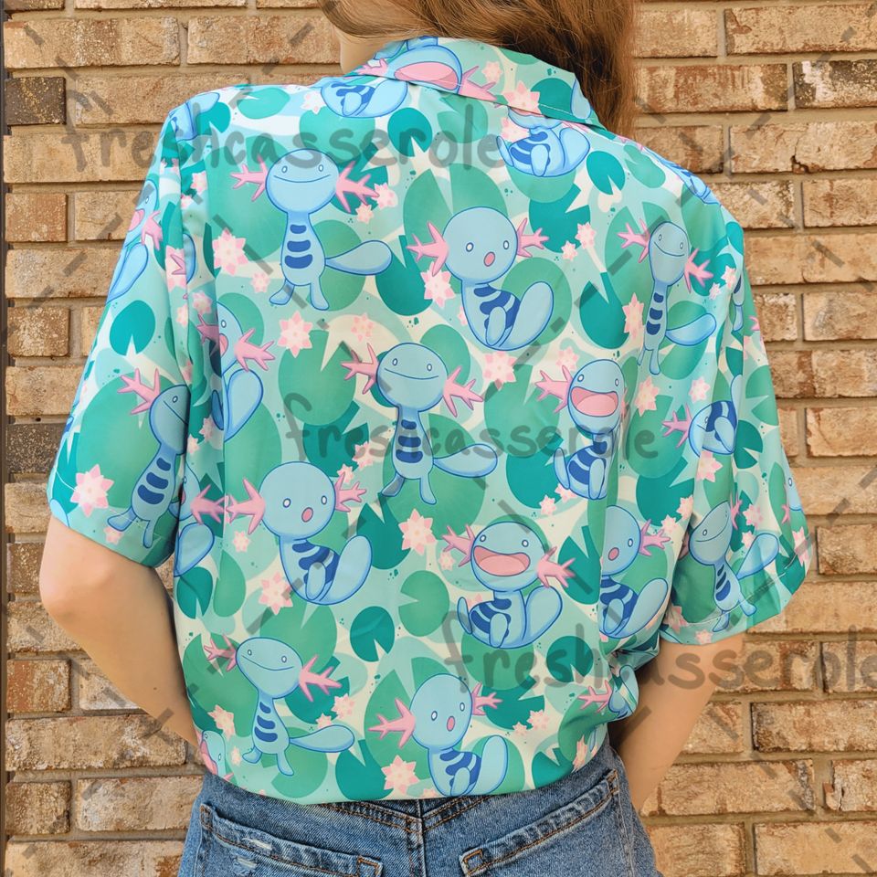 Wooper PKM Hawaiian shirt