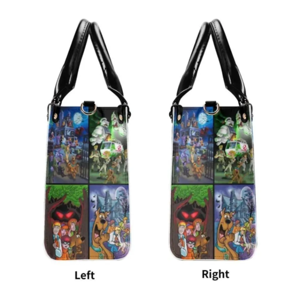 Personalized Scooby Doo Luxury Women PU Leather Handbag,Halloween gift