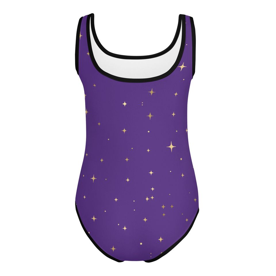 Wizard swimsuit, Personalized birthday girls swimsuit, Owl, bday, gift for her, Magic wizard birthday party Youth Swimsuit