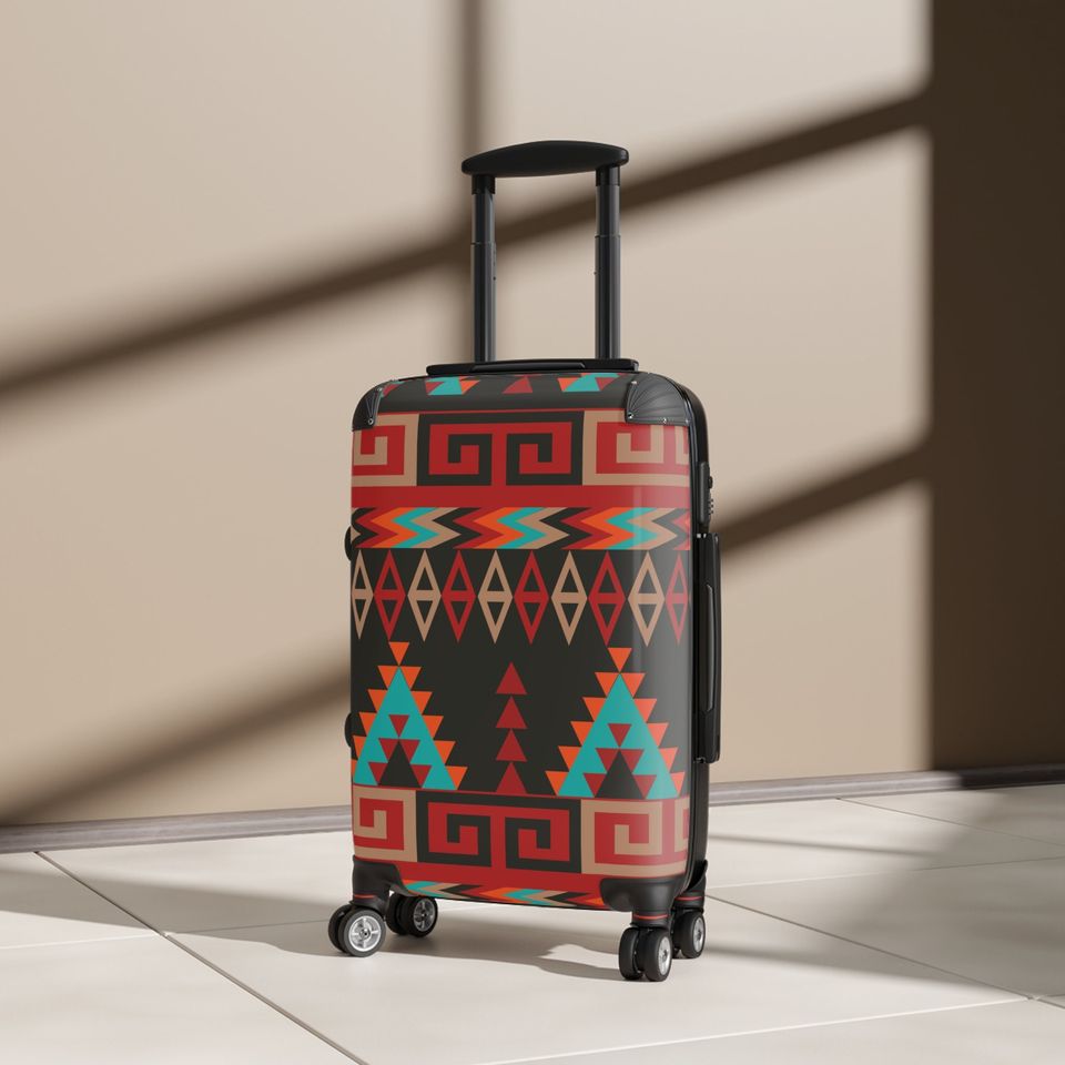 Aztec Suitcase, Aztec Luggage, Travel Bag