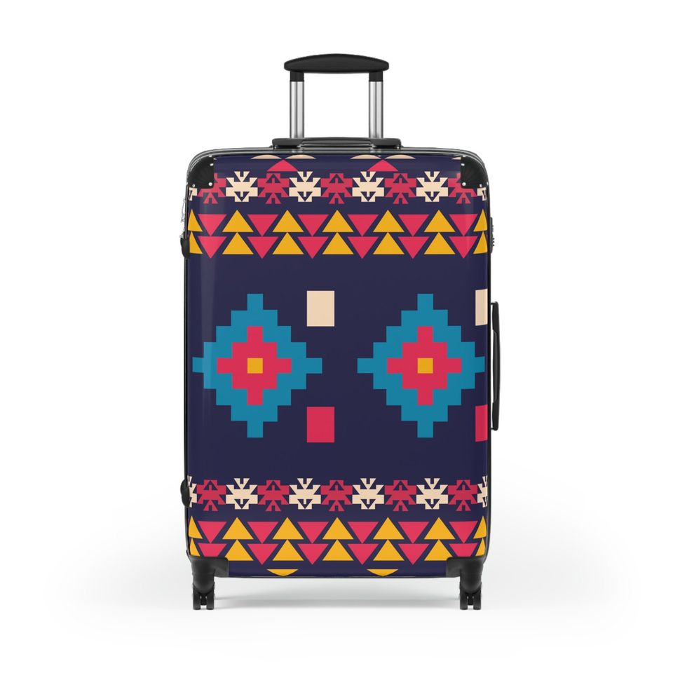 Aztec Suitcase, Aztec Luggage, Travel Bag