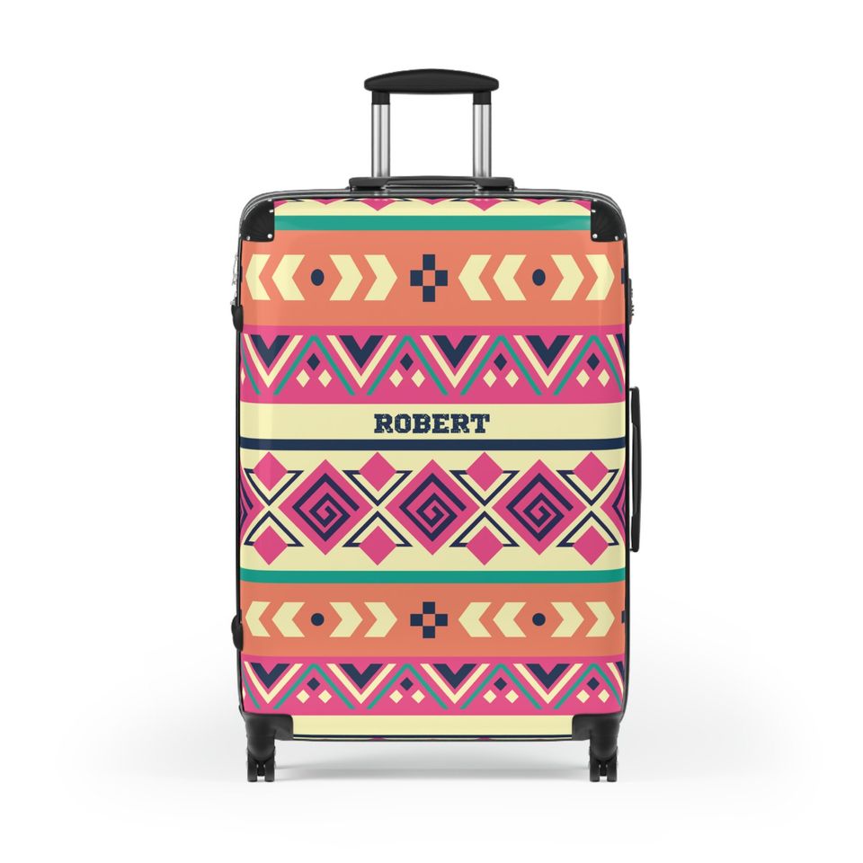 Aztec Suitcase, Aztec Luggage, Travel Bag