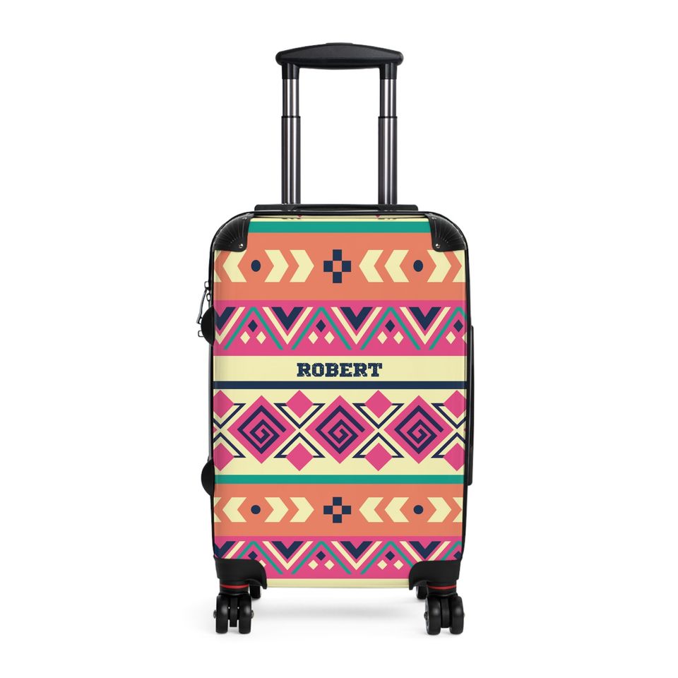 Aztec Suitcase, Aztec Luggage, Travel Bag