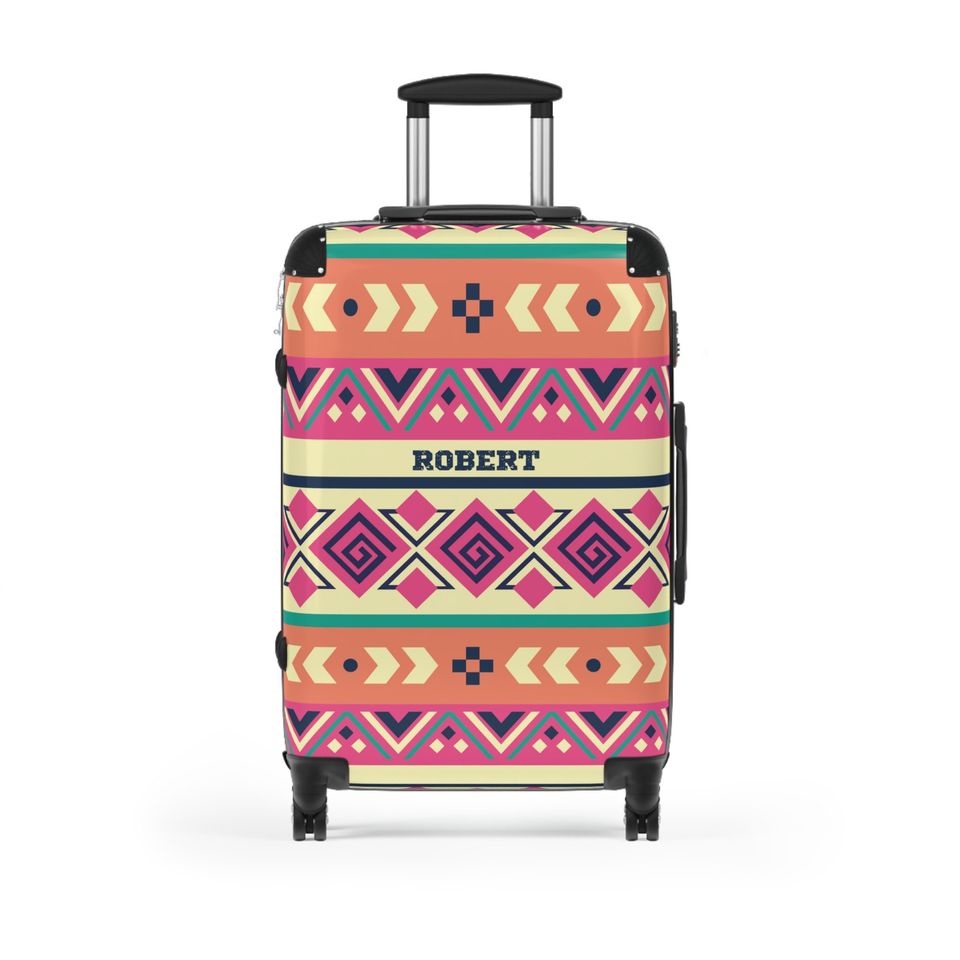 Aztec Suitcase, Aztec Luggage, Travel Bag