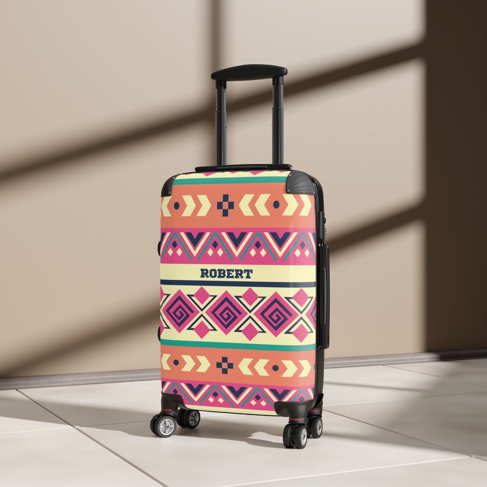Aztec Suitcase, Aztec Luggage, Travel Bag