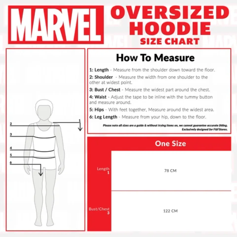 Marvel Oversized Blanket Hoodie Avengers -All Over Print