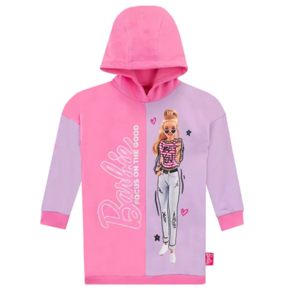 Girls Barbie Blanket Hoodie