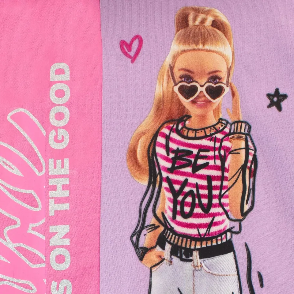 Girls Barbie Blanket Hoodie