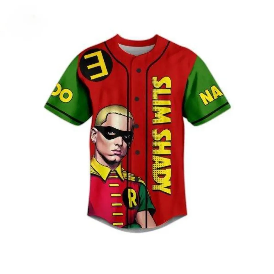 Eminem Slim Shady Guess Who’s Back Custom Baseball Jersey