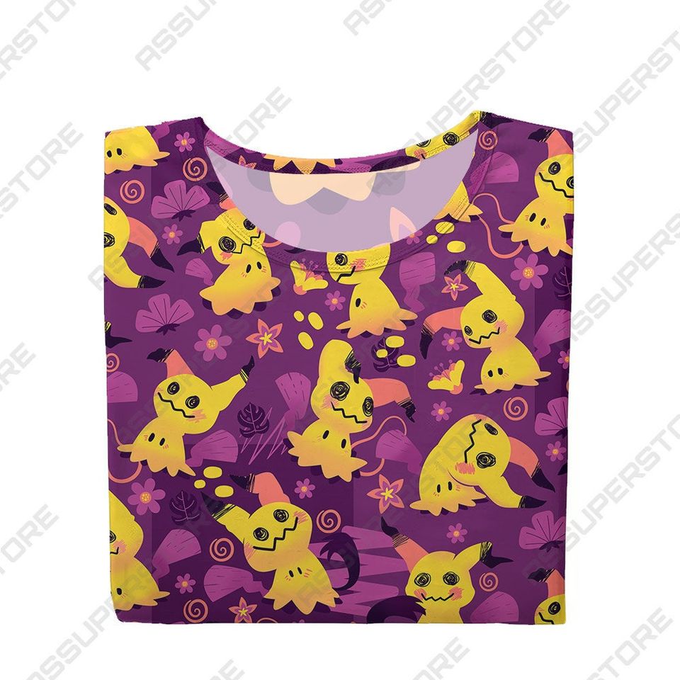 Mimikyu Pajamas Cute Ghost Family Pajamas Set Japanese Anime Pajamas Gift