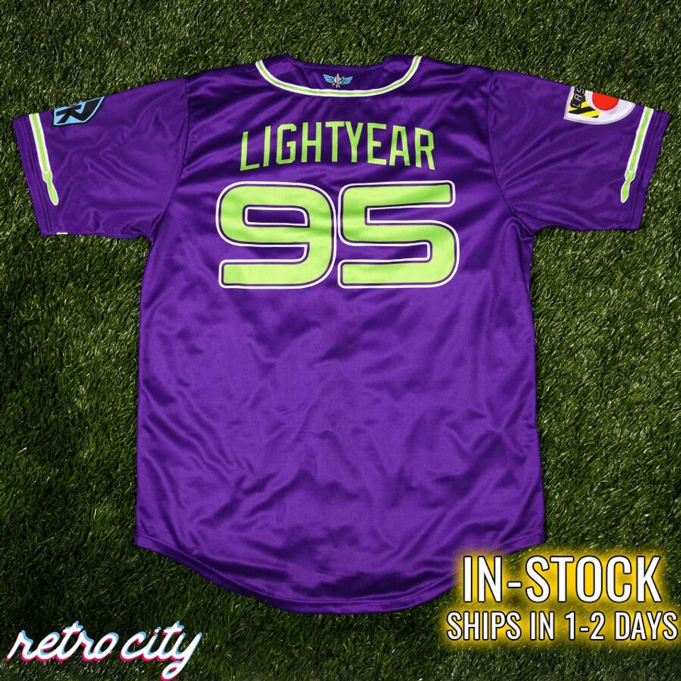 Space Rangers 'Toy Story' Buzz Lightyear Baseball Fan Jersey