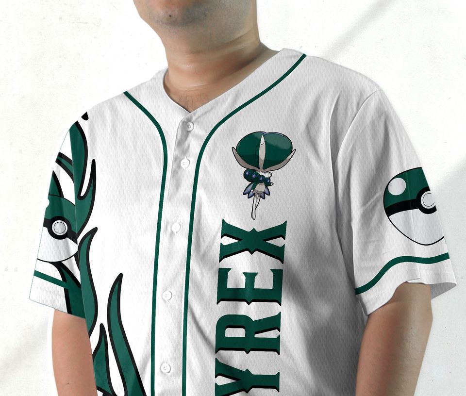 Calyrex Baseball Jersey Shirt Japanese Anime Jersey Shirt Gift