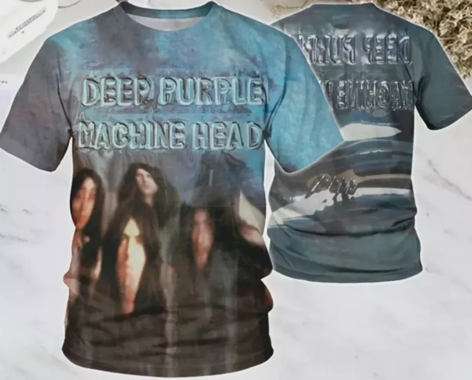 Deep Purple Machine Head 3D Shirt Gift For Fans All Sizes