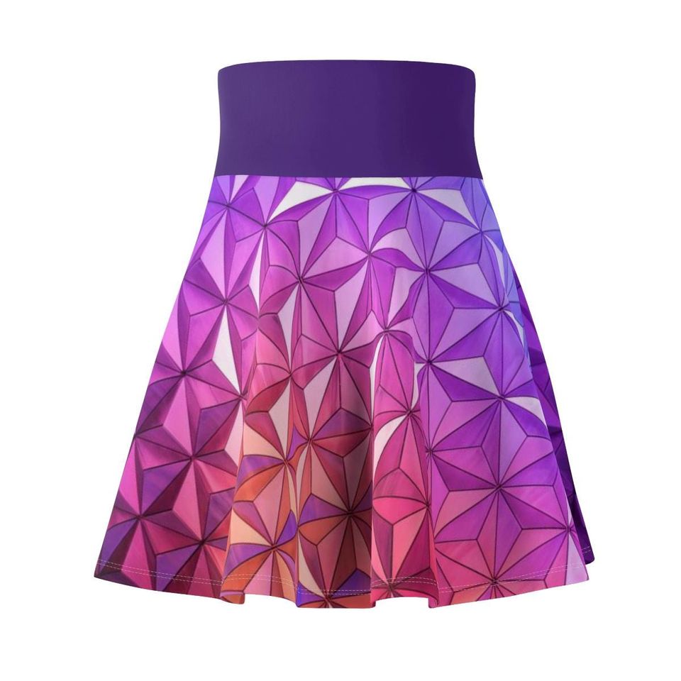 Sunset Geodesic Sphere Running Skirt - Disney Bounding