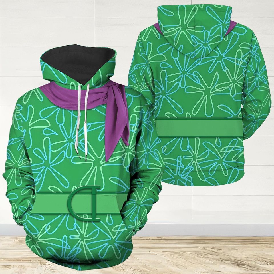 Disgust Cosplay Shirt, Disgust Inside Out 2 Hoodie Legging