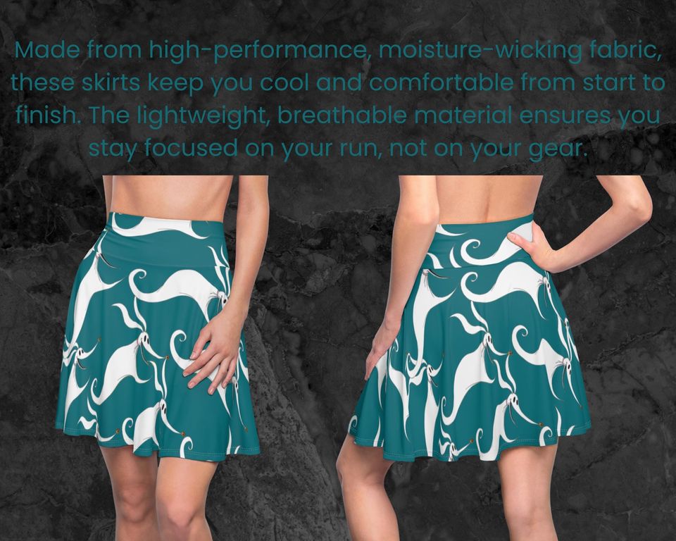 Zero The Ghost Dog Running Skirt - Oogie Boogie Bash