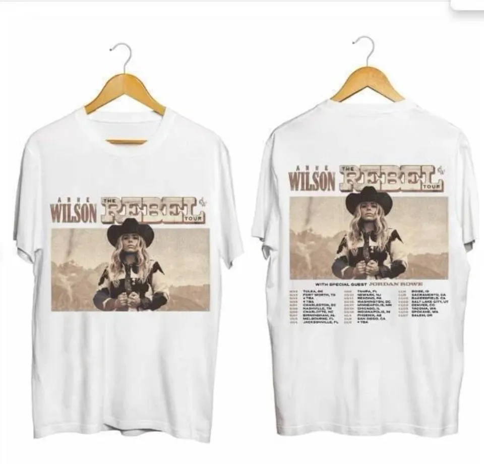 Anne Wilson-The Rebel Tour 2024 Shirt , Anne Wilson Fan Shirt